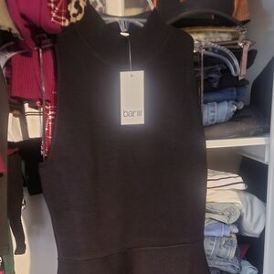 Bar III Black Asymmetrical Sheath Dress